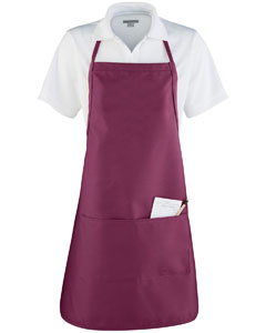 Adult Apron with Adjustable Neck and Waist Ties