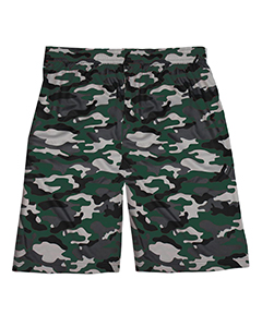Adult 10" Camo Sublimated Print Shorts