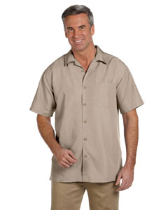 Men's  Barbados Textured Camp Shirt