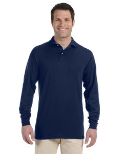 5.6 oz. 50/50 Long-Sleeve Jersey Polo with SpotShield™