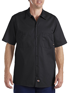 6 oz. Industria`Short-Sleeve Cotton Work Shirt